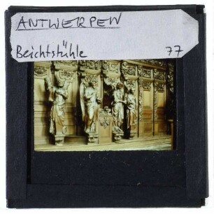 Antwerpen, St. Pauluskirche : Beichtstühle