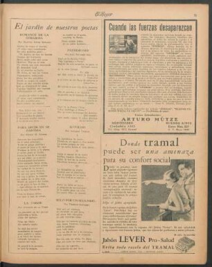El jardín de nuestros poetas