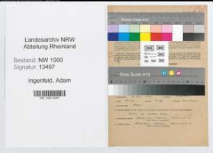 Entnazifizierung Adam Ingenfeld, geb. 21.07.1909 (Bankangest.)