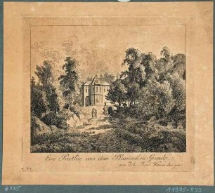 Die Villa Cosel im Plauenschen Grund bei Dresden