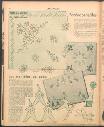 Los manteles de bebé
