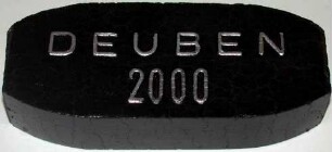 Schmuckbrikett Deuben 2000