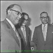 Besuch von Dr. Siegfried Balke (Bundesminister für Atomkernenergie und Wasserwirtschaft (BMAtW)) auf dem Gelände der Kernreaktor Bau- und Betriebsgesellschaft (KBB)
