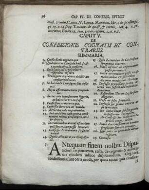 Caput V. De Confessionis Cognatis Et Contraiis.