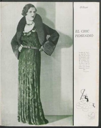 El chic femenino