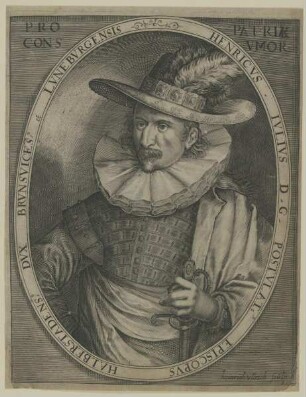 Bildnis des Herzogs Heinrich Julius von Braunschweig