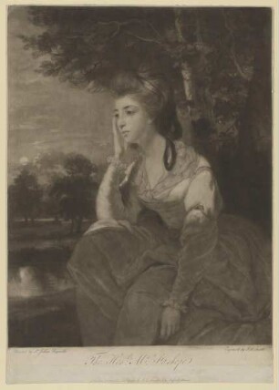 Bildnis der Mrs. Stanhope
