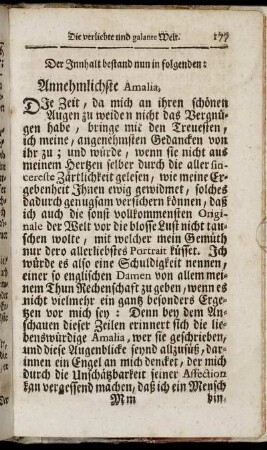 Annehmlichste Amalia,