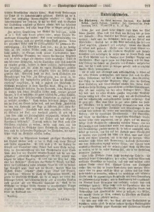 212-218 Unterrichtswesen