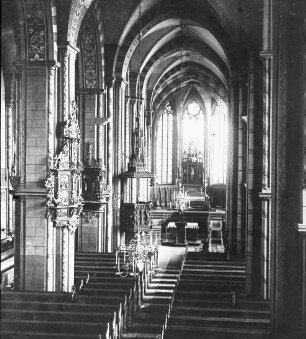 Braunschweig, Karharinen-Kirche, Inneres nach Osten