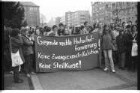 Kleinbildnegative: Studierendendemonstration gegen HRG, 1984