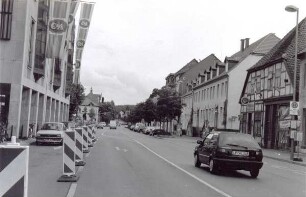 Hornsche Straße, Detmold. links Galerie Hornsches Tor mit C&A
