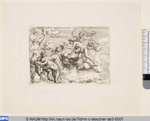 [Flore et Zéphire; Flora mit Zephir und Putto]