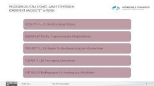 Strategieprozesse an Hochschulen