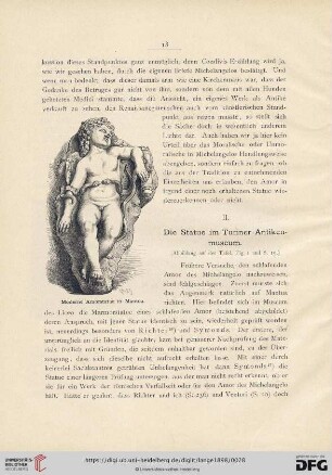 II. Die Statue im Turiner Antikenmuseum
