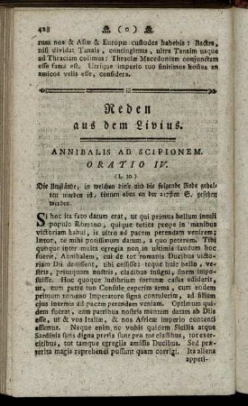 Reden aus dem Livius.