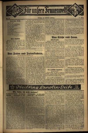 Zweite Ausgabe vom Donnerstag, den 17. März 1932.