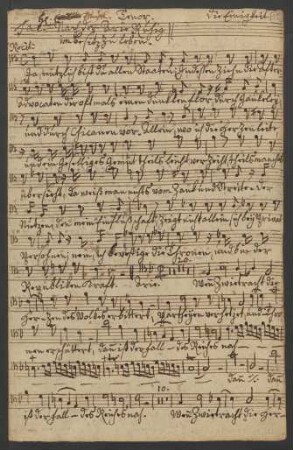 Tenor. Die Einigkeit