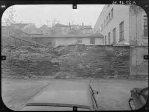 Plauen. Reste der Stadtmauer (am Obergraben)