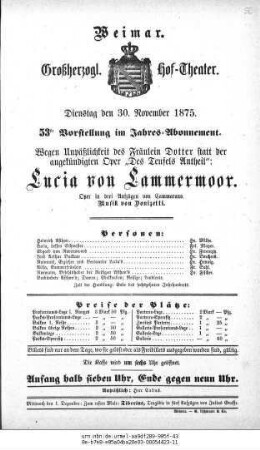 Lucia von Lammermoor