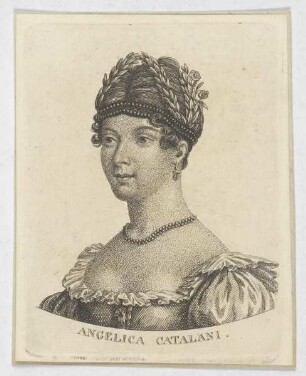 Bildnis der Angelica Catalani
