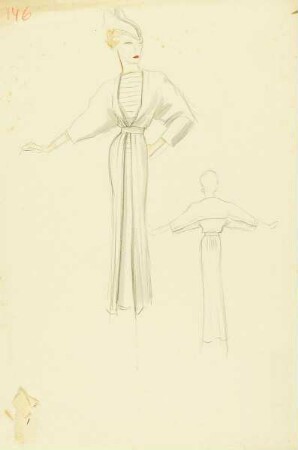 Frau in weißem Kleid
