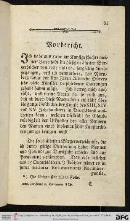 Vorbericht