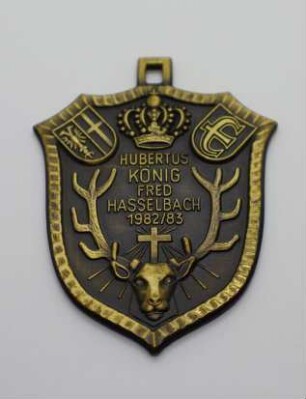 Orden Hubertuskönig Neuss 1982/83 Fred Hasselbach