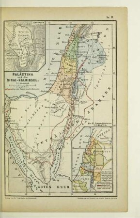 Palästina und die Sinai-Halbinsel