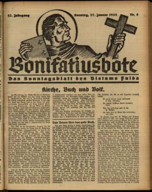Ausgabe vom Sonntag, den 27. Januar 1935.