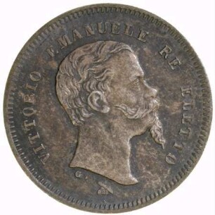 Münze, 50 Centesimi, 1860