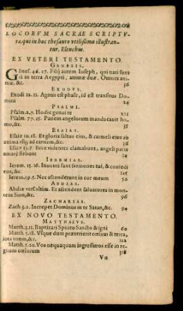 Locorum Sacrae Scripturae ...