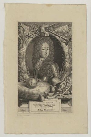 Bildnis des Maximilianus Emmanuel II., Bavaria Dux