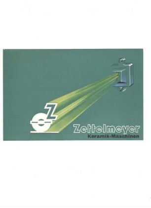 Werbebroschüre Keramik-Maschinen der Firma Zettelmeyer
