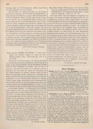 142-143 [Rezension] Scharrelmann, Wilhelm, Jesus der Jüngling