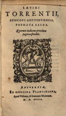 Laevini Torrentinii poemata sacra
