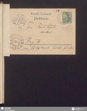 [dopisnica wot: Mikławš Andricki, 23.01.1901 (?)]