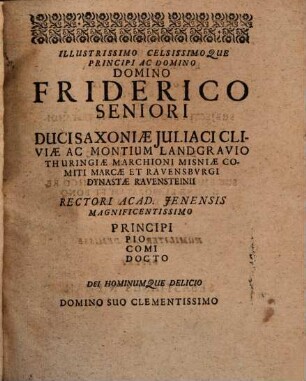 Disputatio Theologica De Miraculis Utrum Ex Illis Doctrinæ Vel Ecclesiæ Pontificiæ Veritas Probari Possit