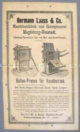 Heu- und Strohpresse