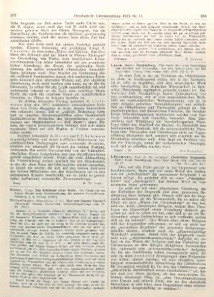 258-261 [Rezension] Lüdemann, Hermann, Christliche Dogmatik. 1. Band: Grundlegung