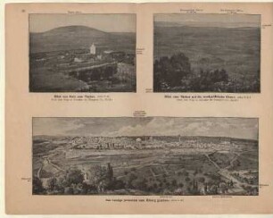 Das heutige Jerusalem vom Ölberg gesehen