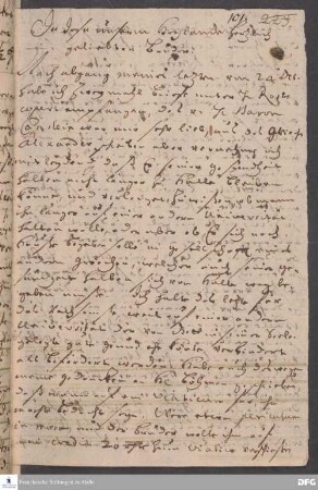 Brief von Heinrich Wilhelm Ludolf an August Hermann Francke.