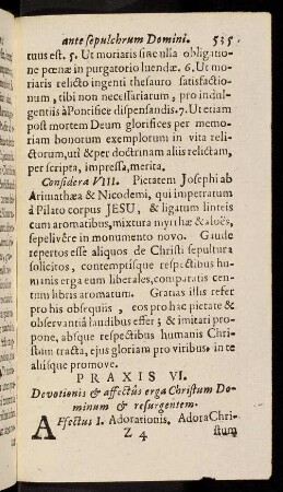 535-538, Praxis VI