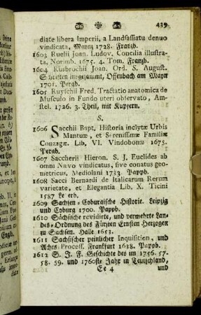 1606 Sachii Bapt. Historia inclytæ Urbis Mantuæ,[...] - 1913 - Ioan. Dissertationes Sacræ.