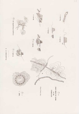 Planches No. 3. Défenses de la route de Dong-Song ...