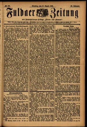 Ausgabe vom Dienstag, den 18. August 1896.