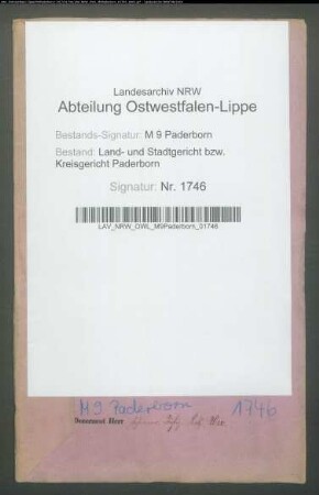 Erblasser: Pankoke, Elisabeth, geb. Schäfers; Ehepartner: Pankoke, Anton: