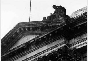 Blick auf die Fassade des Bode-Museums