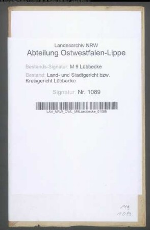 Erblasser: Rieke, Johann Heinrich: