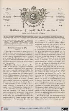 Heft 13 (21. April 1871)
